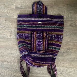 Aztec looking backpack